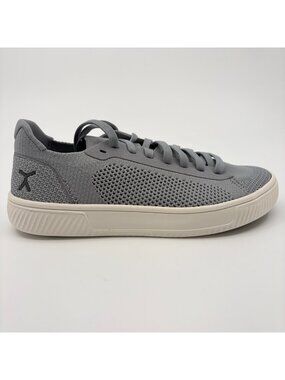 Flux Footwear Adapt Trainer Gray White Womens Size 7 Athletic Shoes Sneakers